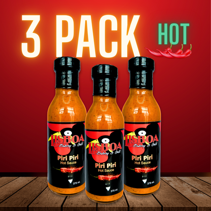 3 Pack - Piri Piri Hot Sauce