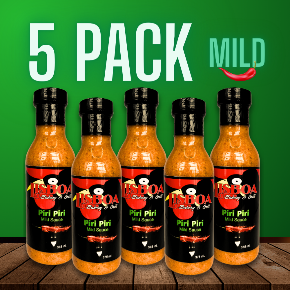 5 Pack - Piri Piri Mild Sauce